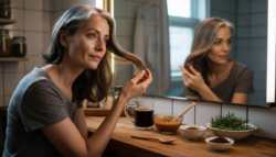 Say goodbye to grey hair with this 2-ingredient homemade dye