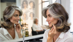 Farewell hair dye : the emerging movement to conceal grey hair and appear younger stylists divided