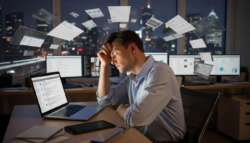 Why many people feel mentally scattered after multitasking all day