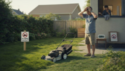 Unfavorable update for property owners: beginning February 15, a regulation prohibits grass trimming from noon to 4 p.m., with penalties involved