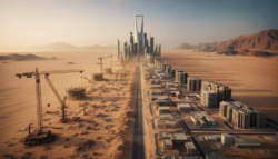 Saudi Arabia is said to be scaling back the 100-mile desert megacity plan after concerns over billions spent