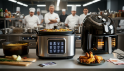 Goodbye air fryer as the new kitchen shake-up begins a controversial multi-cooker with nine functions divides home chefs and food purists