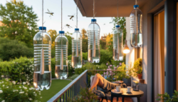 Hanging bottles with vinegar and cotton on the balcony: why it’s recommended and what it’s really for