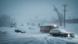 A severe blizzard warning has been issued as forecasters predict snow strong enough to cripple travel and trigger outages total shutdown feared