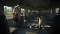 India: king cobras might be dispersing unintentionally through rail transport