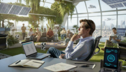 A Nobel Prize–winning scientist claims Elon Musk and Bill Gates are correct about a future with more leisure but fewer conventional careers