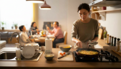 Psychology indicates people who tidy while cooking often display eight unique characteristics