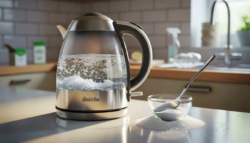 Neither vinegar nor detergent: the easy method to eliminate mineral buildup from an electric kettle