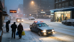 Significant snowfall expected tonight as officials advise motorists to remain home while companies strive to maintain normal activity