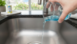 No Vinegar and No Baking Soda: Pour Half a Glass and Watch Your Drain Clear Itself Fast