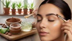 Create Your Own Natural Brow Gel Using Aloe Vera Gel and Cocoa Powder