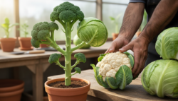 Many people don’t realize cauliflower, broccoli and cabbage are all versions of the same plant