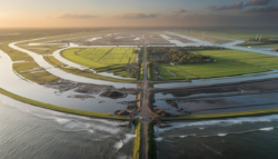 How the Netherlands discreetly redesigned its own territory by redirecting rivers and reclaiming land from the ocean
