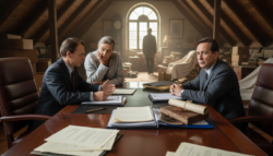 In conflict with relatives, one beneficiary refuses to meet the notary: can the estate still be finalized