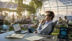 A Nobel Prize–winning scientist claims Elon Musk and Bill Gates are correct about a future with more leisure but fewer conventional careers