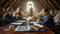 In conflict with relatives, one beneficiary refuses to meet the notary: can the estate still be finalized