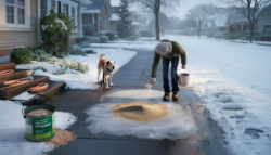 This guide to greener ways to make pavements safer in winter without rock salt