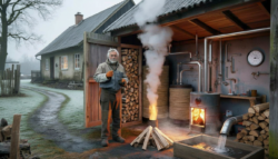 3,000 Liters of Heated Water Daily: Inventor Operates Without Power, Fuel or Gas