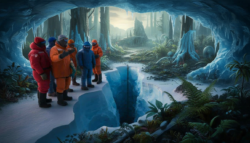 A 34 million-year-old world buried under Antarctic ice is found and sparks a global clash over whether humans should study it or leave it untouched