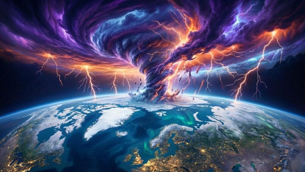 polar vortex disruption